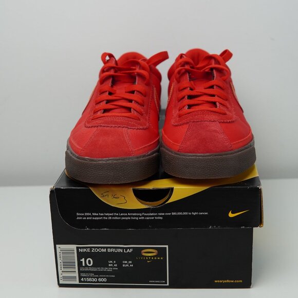 Nike Zoom Bruin LAF Sneakers – Red/Brown/Yellow – Size 10 – Brand New - Picture 2 of 16